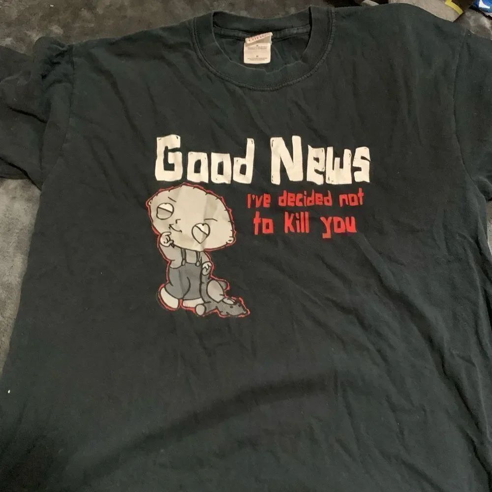 Y2k family guy shirt stewie